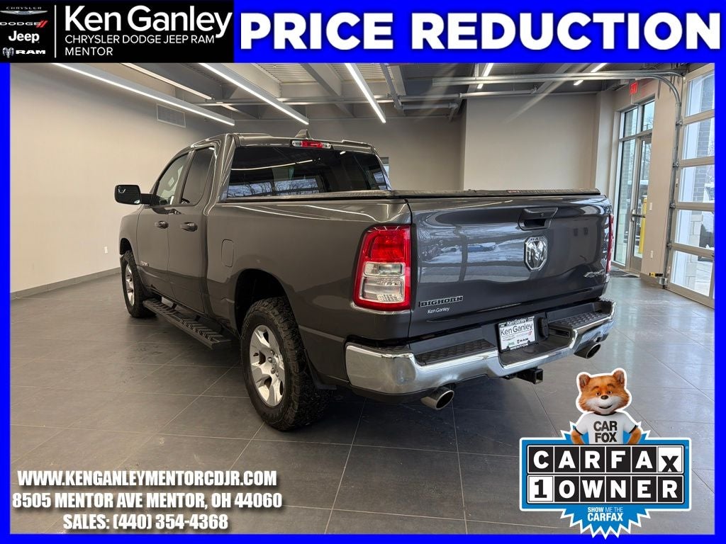 2021 RAM 1500 Big Horn Quad Cab 4x4 6'4' Box