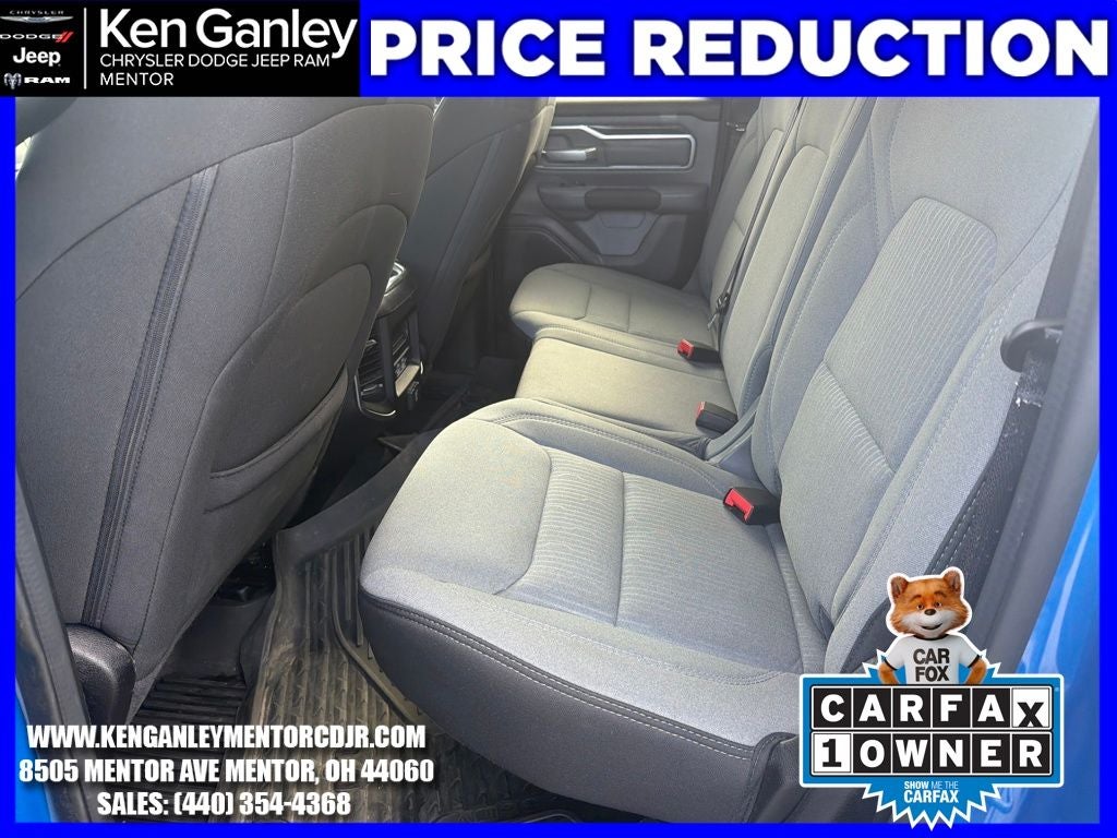 2022 RAM 1500 Big Horn Quad Cab 4x4 6'4' Box