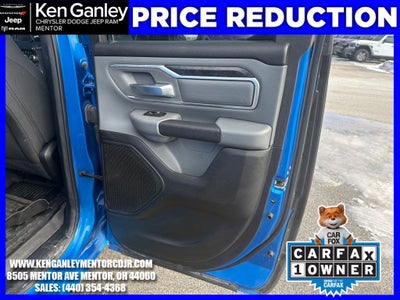 2022 RAM 1500 Big Horn Quad Cab 4x4 6'4' Box