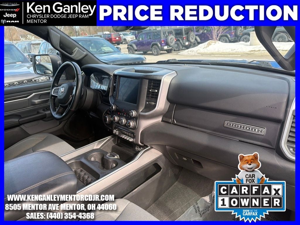 2022 RAM 1500 Big Horn Quad Cab 4x4 6'4' Box