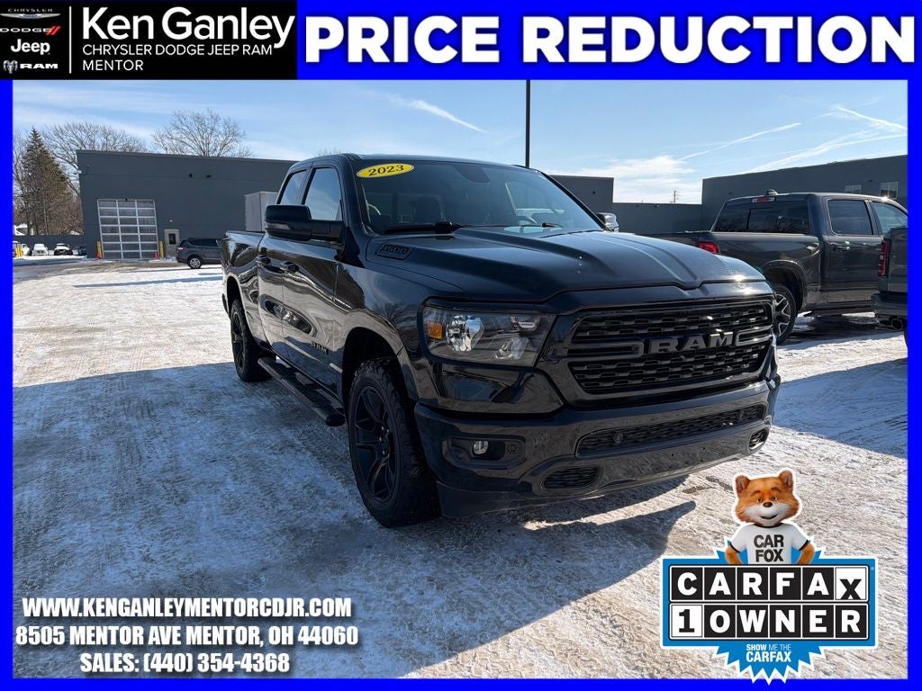 2023 RAM 1500 Big Horn Quad Cab 4x4 6'4' Box