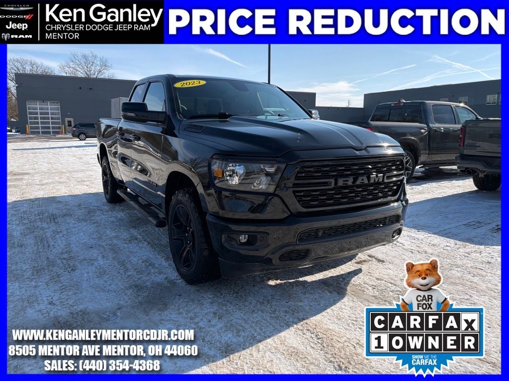 2023 RAM 1500 Big Horn Quad Cab 4x4 6'4' Box