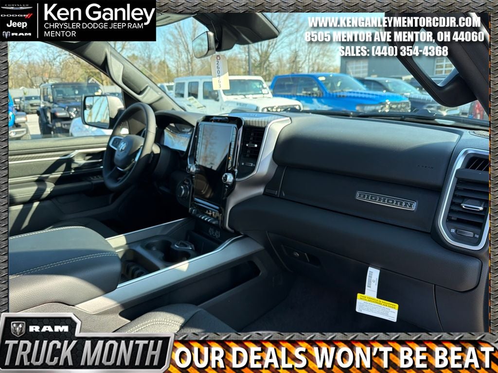 2026 RAM Ram 1500 RAM 1500 BIG HORN CREW CAB 4X4 5'7' BOX