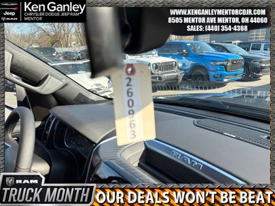 2026 RAM Ram 1500 RAM 1500 BIG HORN CREW CAB 4X4 5'7' BOX