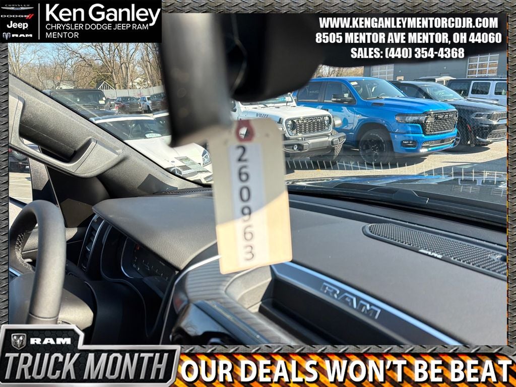 2026 RAM Ram 1500 RAM 1500 BIG HORN CREW CAB 4X4 5'7' BOX