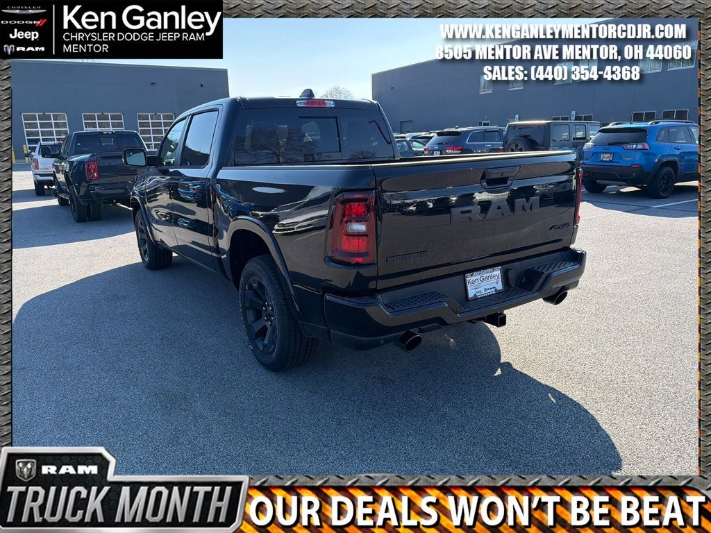 2026 RAM Ram 1500 RAM 1500 BIG HORN CREW CAB 4X4 5'7' BOX