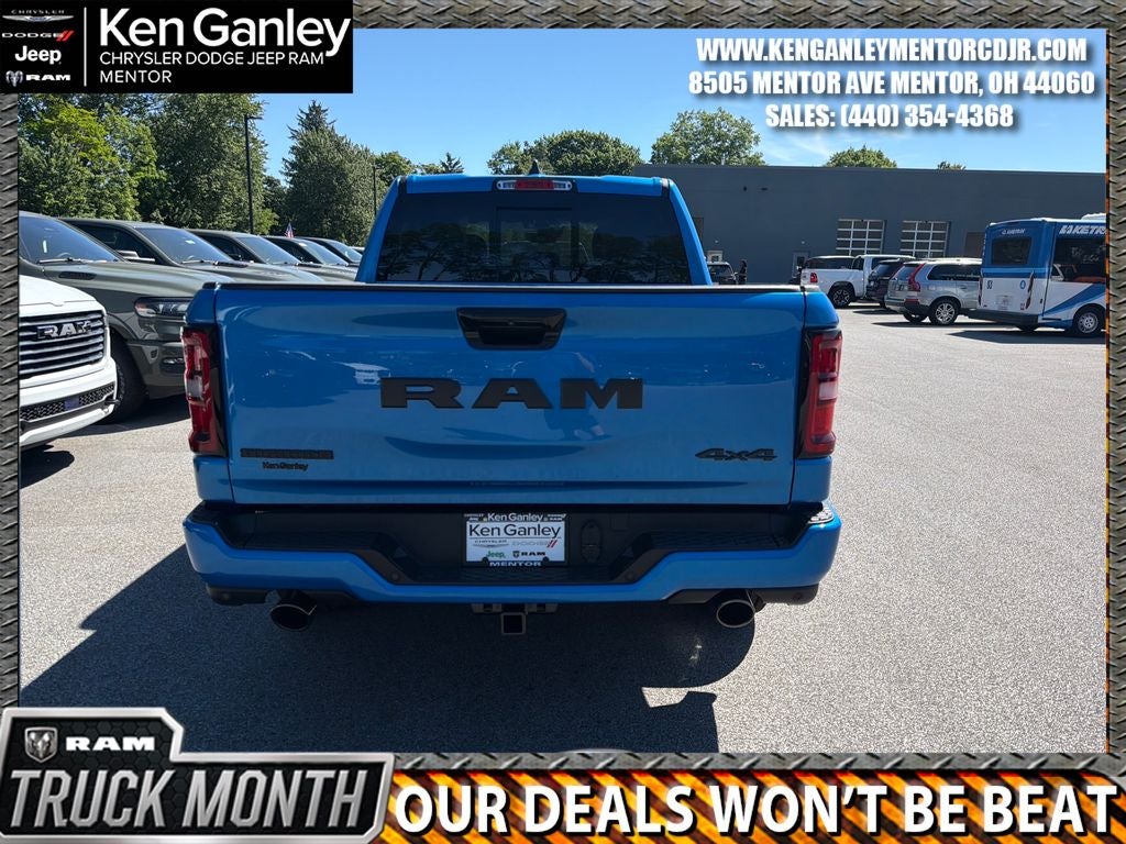 2026 RAM Ram 1500 RAM 1500 BIG HORN CREW CAB 4X4 5'7' BOX
