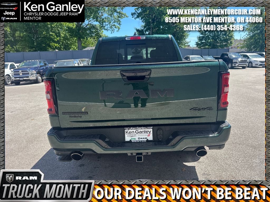 2026 RAM Ram 1500 RAM 1500 BIG HORN CREW CAB 4X4 5'7' BOX