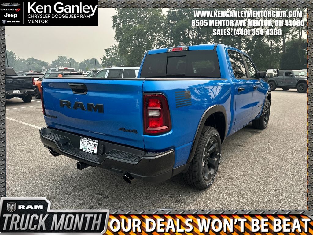 2026 RAM Ram 1500 RAM 1500 BIG HORN CREW CAB 4X4 5'7' BOX