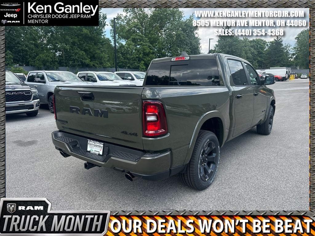 2026 RAM Ram 1500 RAM 1500 BIG HORN CREW CAB 4X4 5'7' BOX