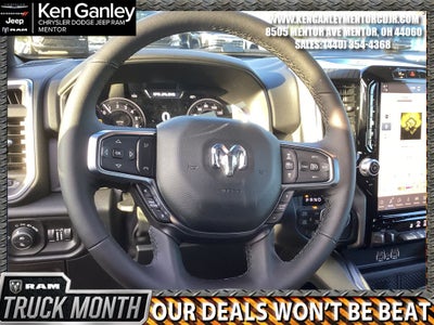 2026 RAM Ram 1500 RAM 1500 BIG HORN CREW CAB 4X4 5'7' BOX