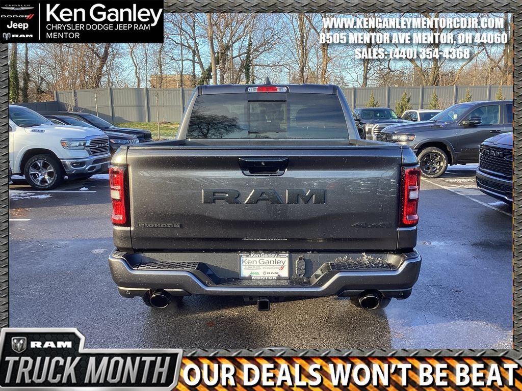 2026 RAM Ram 1500 RAM 1500 BIG HORN CREW CAB 4X4 5'7' BOX