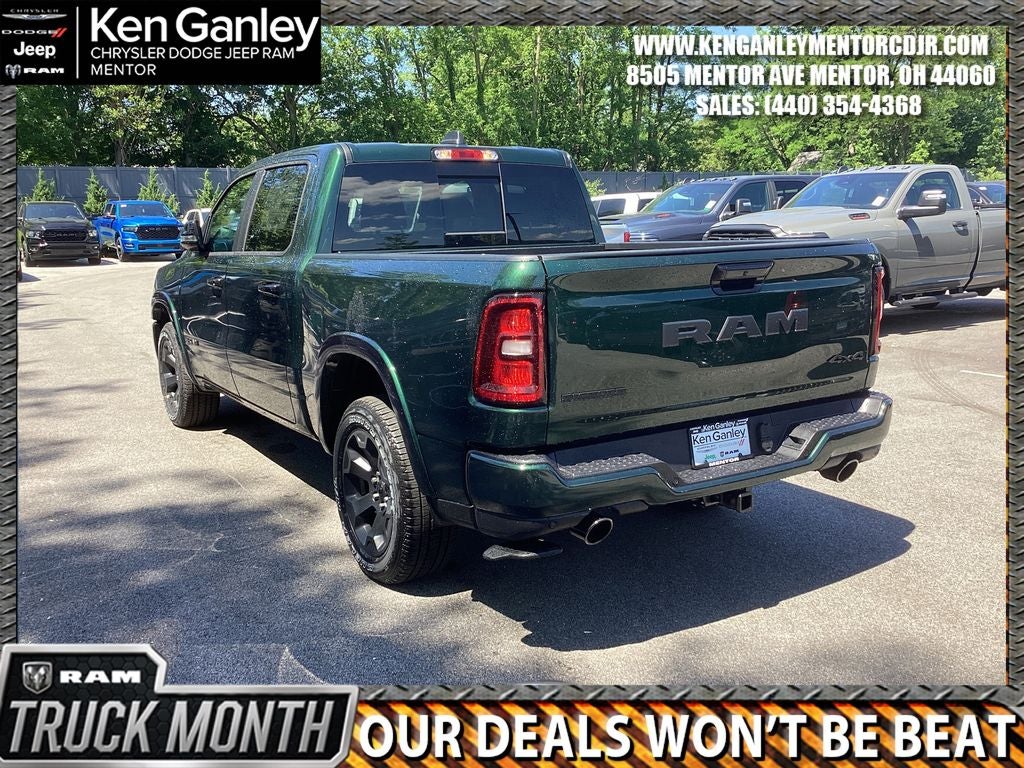 2026 RAM Ram 1500 RAM 1500 BIG HORN CREW CAB 4X4 5'7' BOX