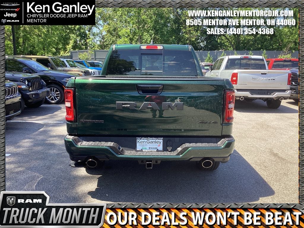 2026 RAM Ram 1500 RAM 1500 BIG HORN CREW CAB 4X4 5'7' BOX