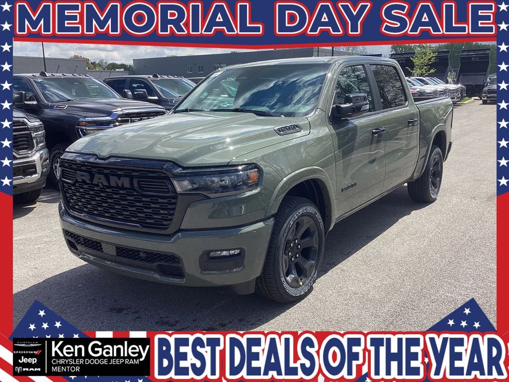 2026 RAM Ram 1500 RAM 1500 BIG HORN CREW CAB 4X4 5'7' BOX