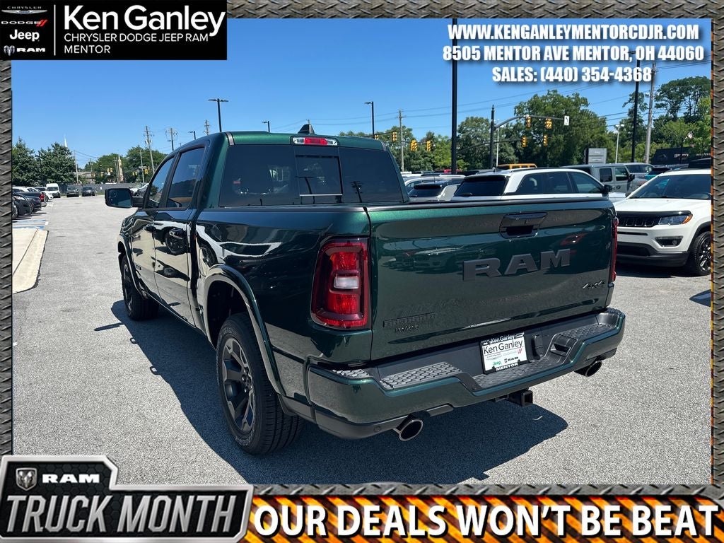 2026 RAM Ram 1500 RAM 1500 BIG HORN CREW CAB 4X4 5'7' BOX