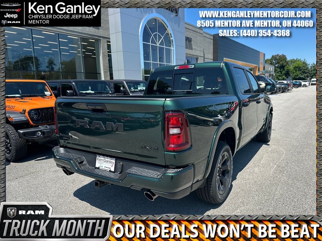 2026 RAM Ram 1500 RAM 1500 BIG HORN CREW CAB 4X4 5'7' BOX
