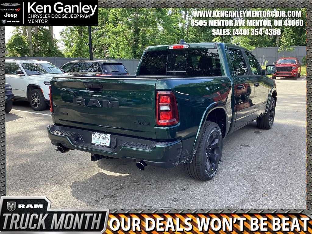 2026 RAM Ram 1500 RAM 1500 BIG HORN CREW CAB 4X4 5'7' BOX