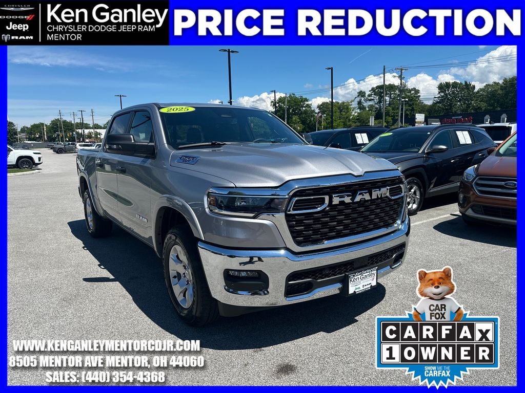 2025 RAM 1500 Big Horn Crew Cab 4x4 5'7' Box