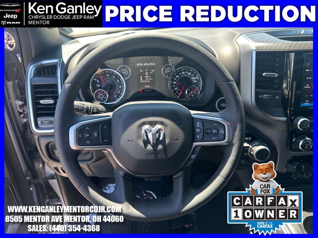 2025 RAM 1500 Big Horn Crew Cab 4x4 5'7' Box