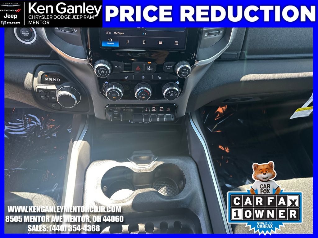 2025 RAM 1500 Big Horn Crew Cab 4x4 5'7' Box