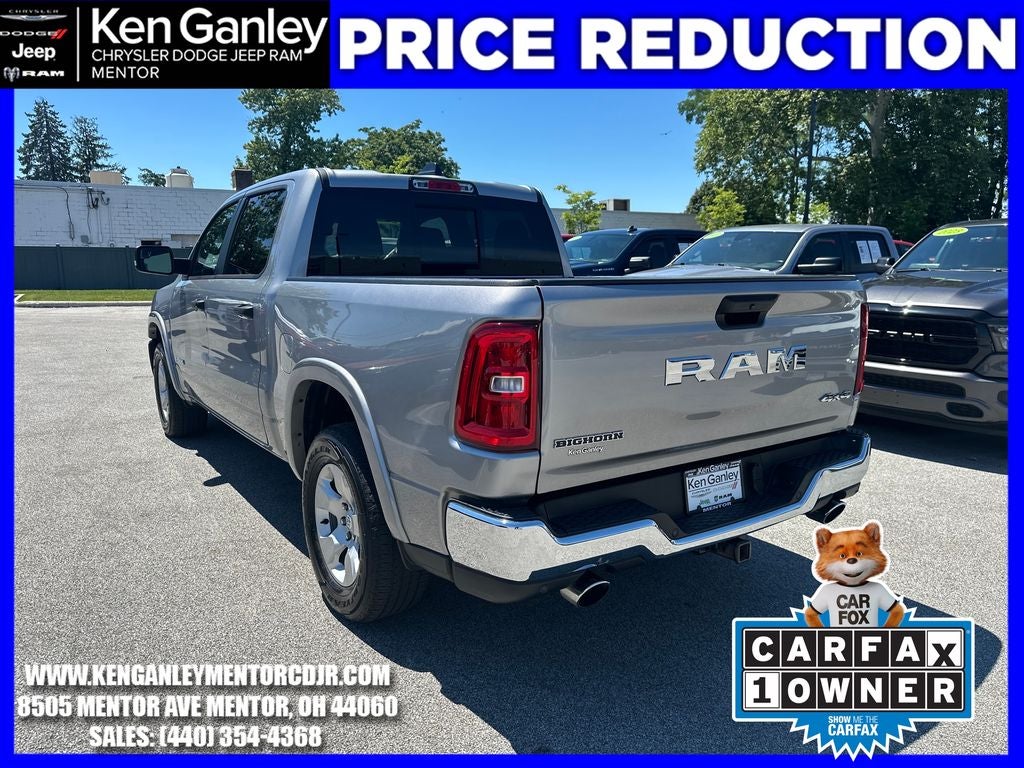2025 RAM 1500 Big Horn Crew Cab 4x4 5'7' Box