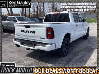 2026 RAM Ram 1500 RAM 1500 BIG HORN CREW CAB 4X4 5'7' BOX
