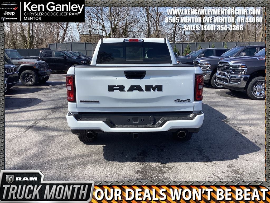 2026 RAM Ram 1500 RAM 1500 BIG HORN CREW CAB 4X4 5'7' BOX