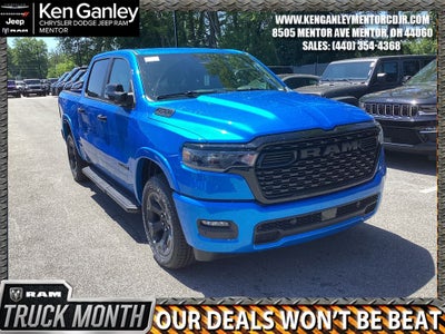 2026 RAM Ram 1500 RAM 1500 BIG HORN CREW CAB 4X4 5'7' BOX