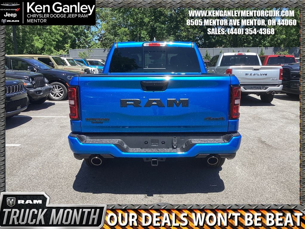 2026 RAM Ram 1500 RAM 1500 BIG HORN CREW CAB 4X4 5'7' BOX