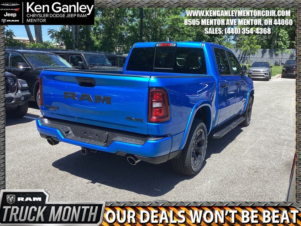 2026 RAM Ram 1500 RAM 1500 BIG HORN CREW CAB 4X4 5'7' BOX
