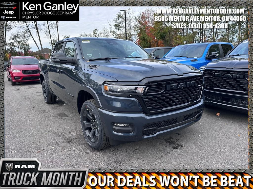 2026 RAM Ram 1500 RAM 1500 BIG HORN CREW CAB 4X4 5'7' BOX