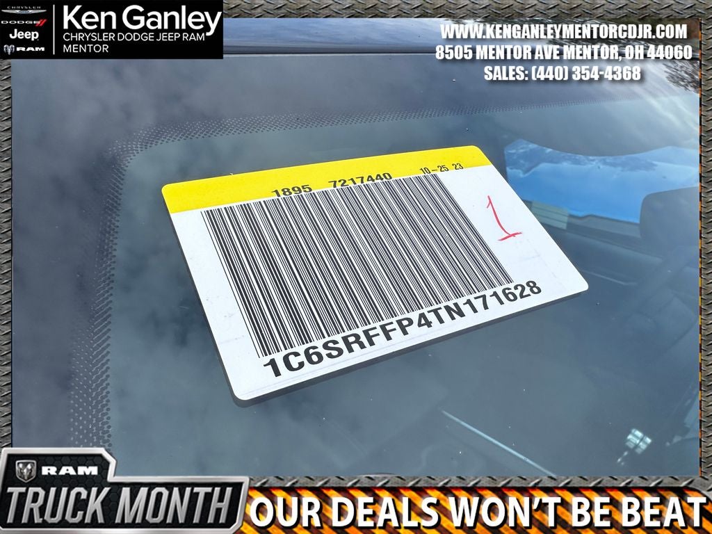 2026 RAM Ram 1500 RAM 1500 BIG HORN CREW CAB 4X4 5'7' BOX