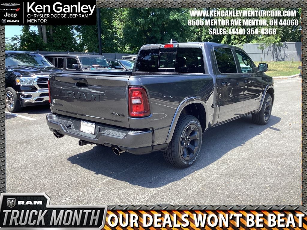 2026 RAM Ram 1500 RAM 1500 BIG HORN CREW CAB 4X4 5'7' BOX