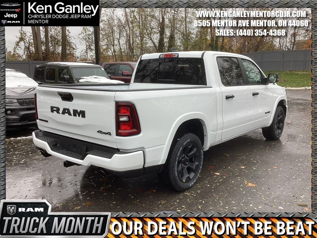 2026 RAM Ram 1500 RAM 1500 BIG HORN CREW CAB 4X4 5'7' BOX