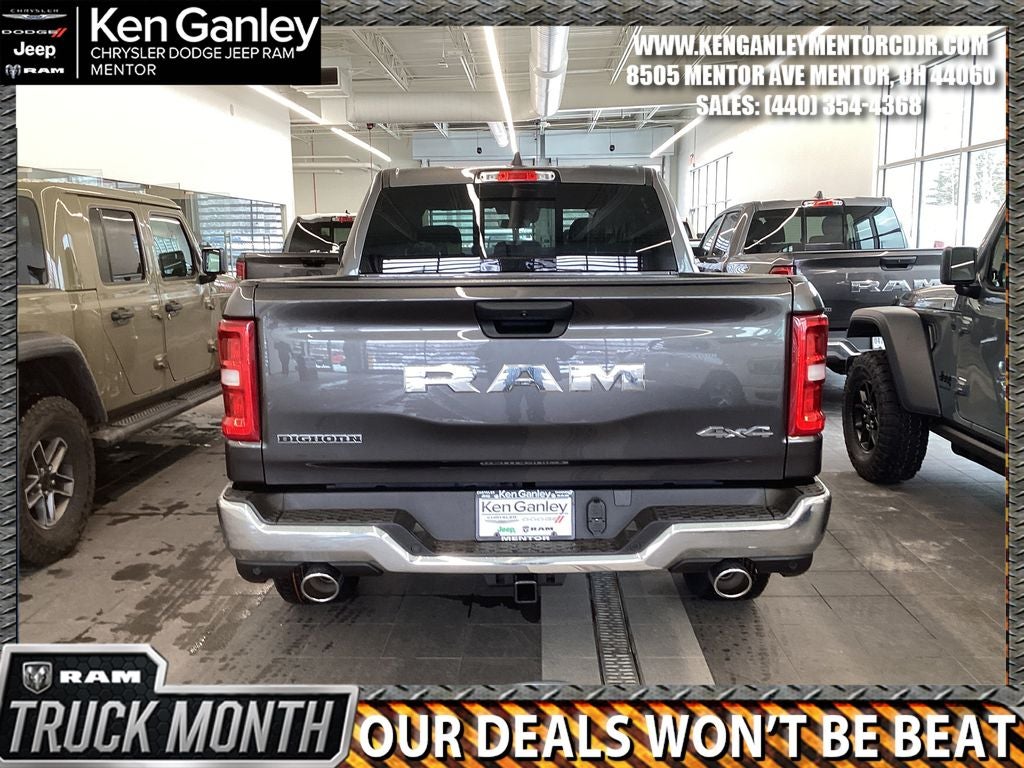 2026 RAM Ram 1500 RAM 1500 BIG HORN CREW CAB 4X4 5'7' BOX