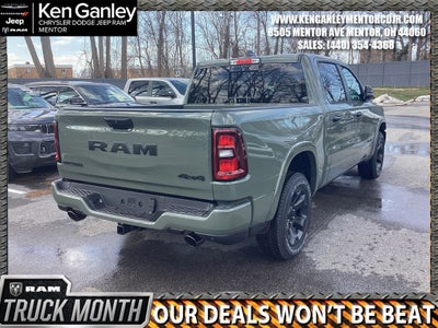 2026 RAM Ram 1500 RAM 1500 BIG HORN CREW CAB 4X4 5'7' BOX