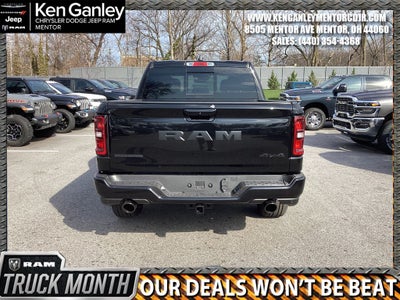 2026 RAM Ram 1500 RAM 1500 BIG HORN CREW CAB 4X4 5'7' BOX