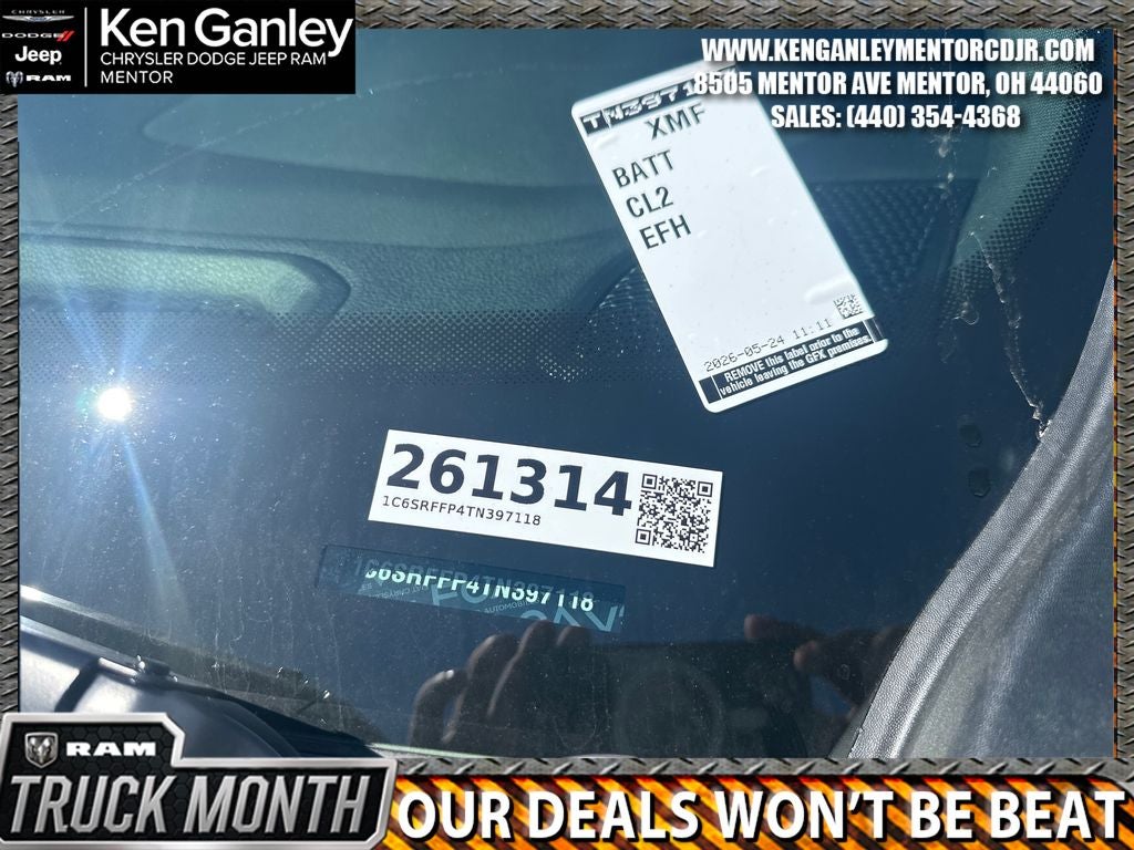 2026 RAM Ram 1500 RAM 1500 BIG HORN CREW CAB 4X4 5'7' BOX