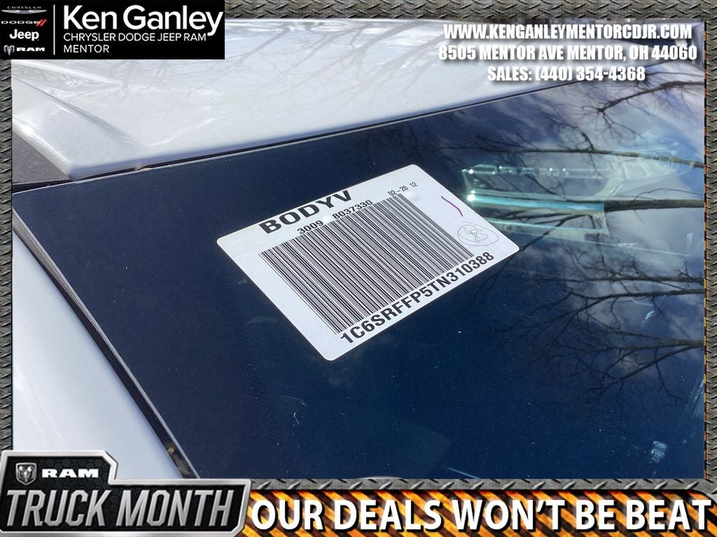 2026 RAM Ram 1500 RAM 1500 BIG HORN CREW CAB 4X4 5'7' BOX