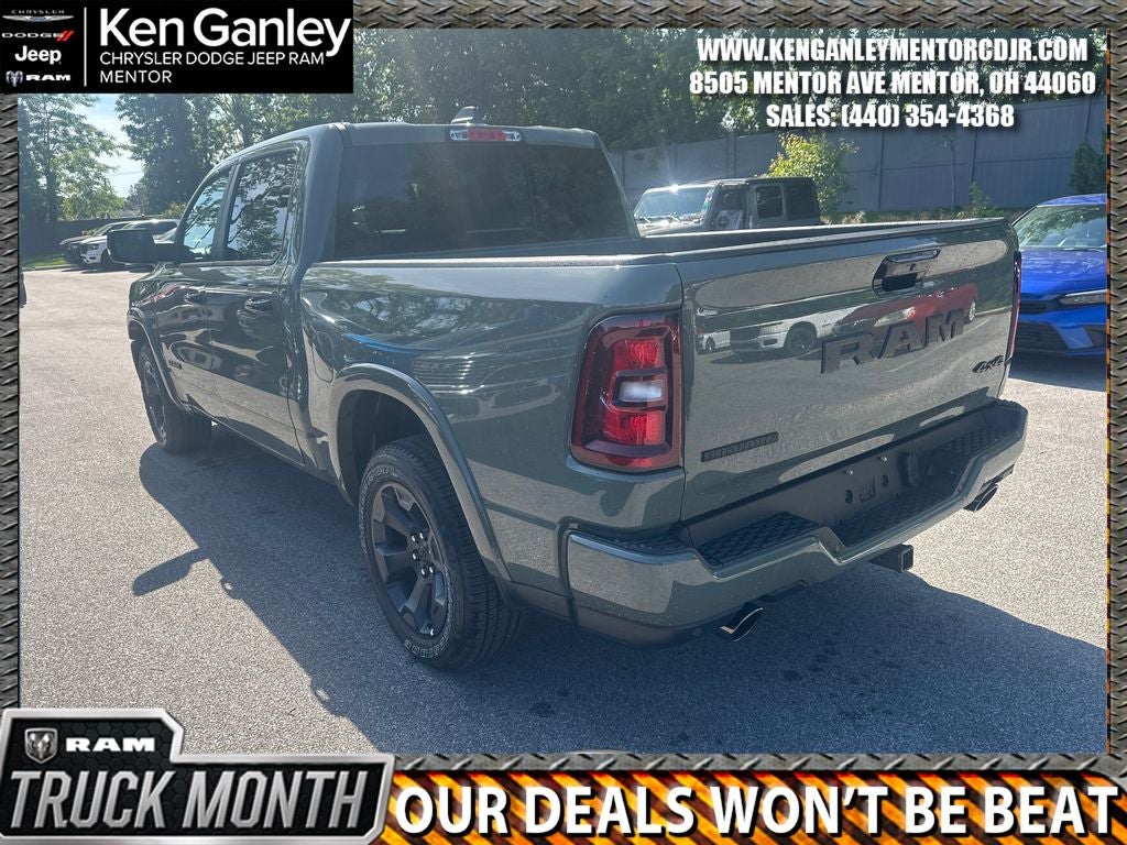 2026 RAM Ram 1500 RAM 1500 BIG HORN CREW CAB 4X4 5'7' BOX