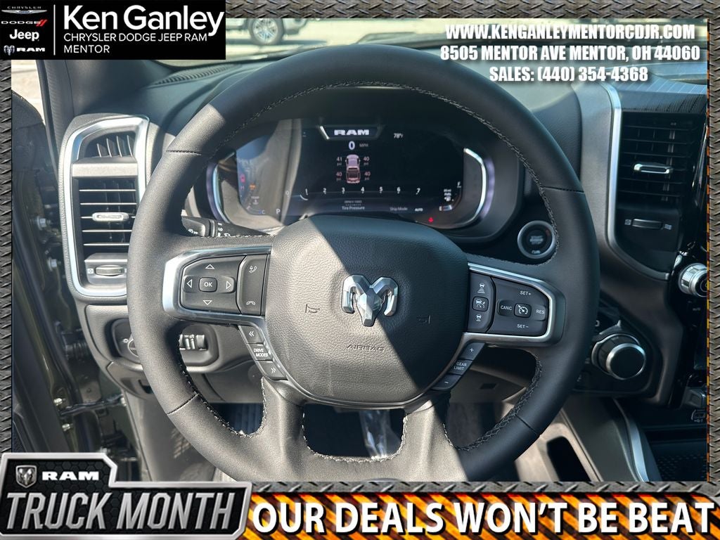 2026 RAM Ram 1500 RAM 1500 BIG HORN CREW CAB 4X4 5'7' BOX