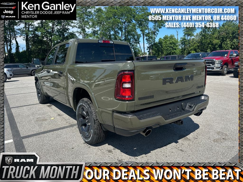 2026 RAM Ram 1500 RAM 1500 BIG HORN CREW CAB 4X4 5'7' BOX