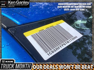2026 RAM Ram 1500 RAM 1500 BIG HORN CREW CAB 4X4 5'7' BOX
