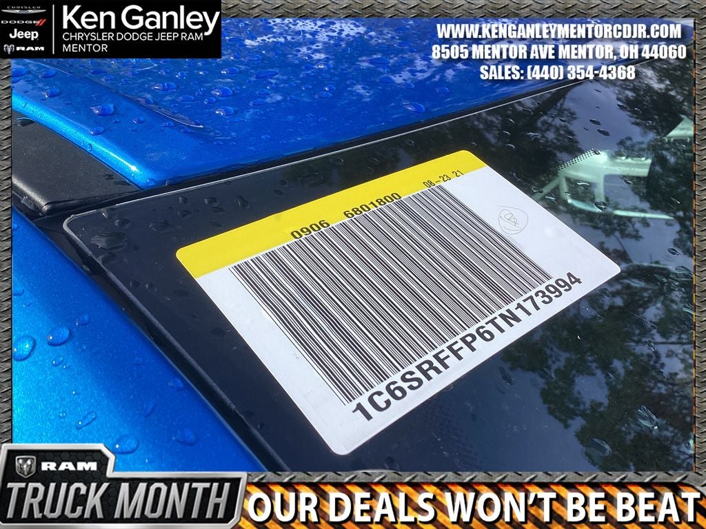 2026 RAM Ram 1500 RAM 1500 BIG HORN CREW CAB 4X4 5'7' BOX