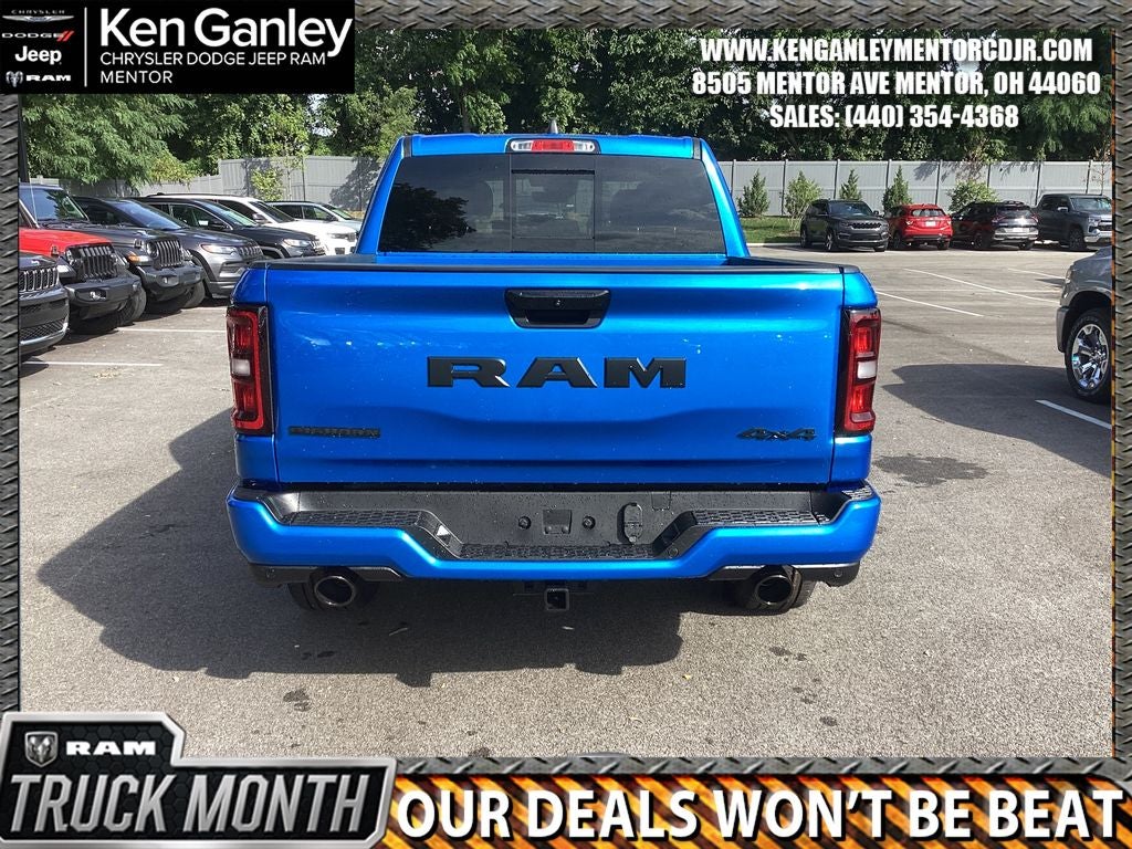 2026 RAM Ram 1500 RAM 1500 BIG HORN CREW CAB 4X4 5'7' BOX