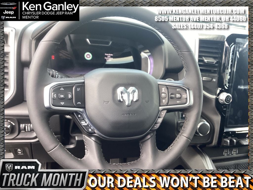 2026 RAM Ram 1500 RAM 1500 BIG HORN CREW CAB 4X4 5'7' BOX