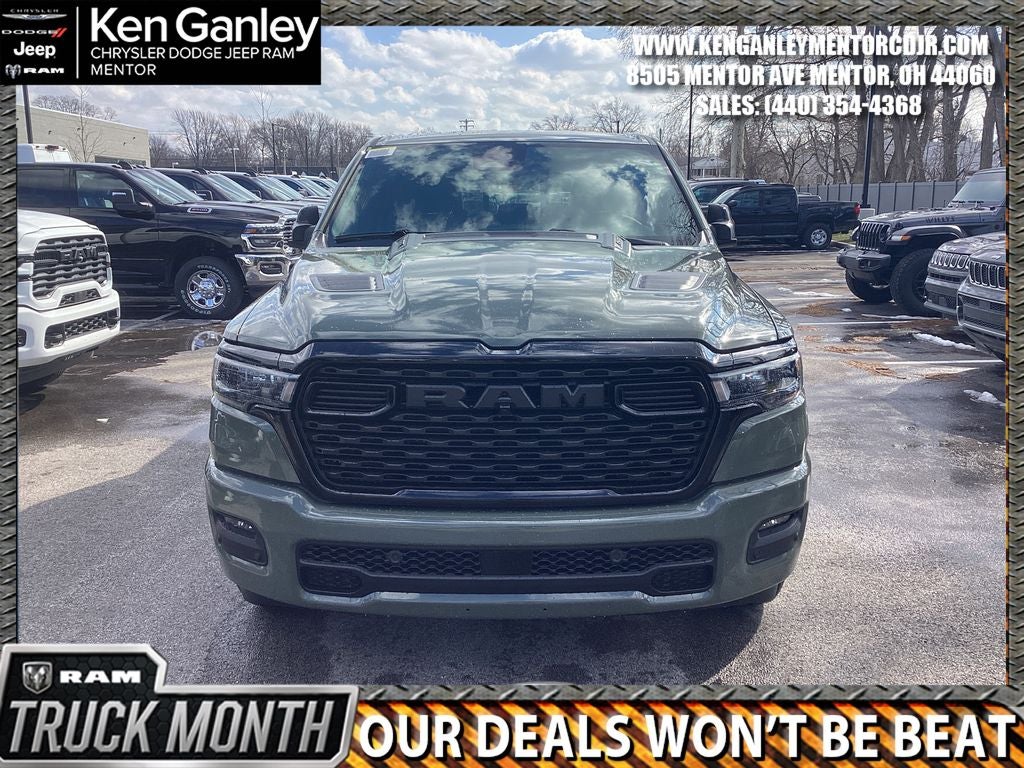 2026 RAM Ram 1500 RAM 1500 BIG HORN CREW CAB 4X4 5'7' BOX