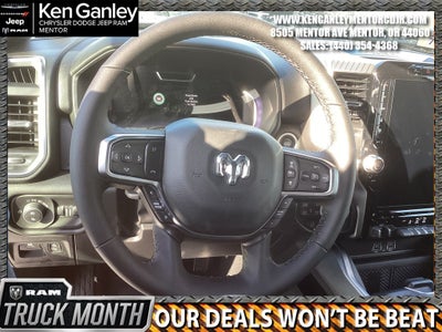 2026 RAM Ram 1500 RAM 1500 BIG HORN CREW CAB 4X4 5'7' BOX