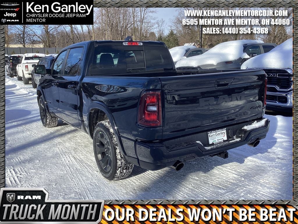 2026 RAM Ram 1500 RAM 1500 BIG HORN CREW CAB 4X4 5'7' BOX